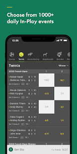 bet365 Sports Betting Screenshot