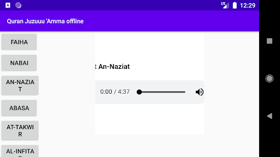 App preview