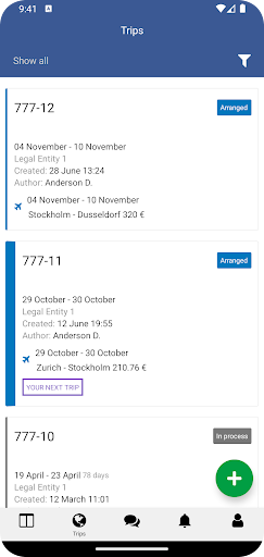 BizOnTrip Screen 3
