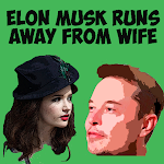 Cover Image of Descargar Elon Musk runs away from wife  APK
