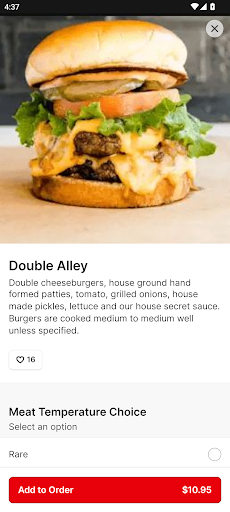 Burger Alley Chicago Screen 3