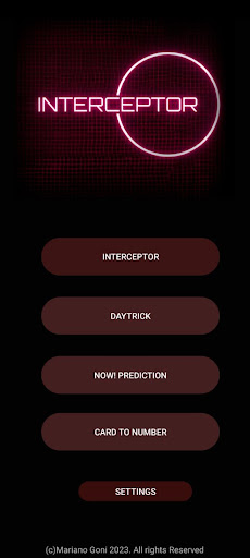 Android application Interceptor screenshort