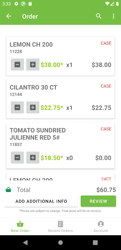 Sunrise Fresh Produce Screen 3