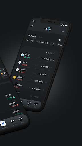 Safle - Web3 Wallet Screen 2
