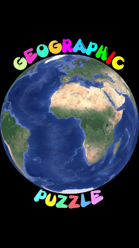 Android application Sliding geographic puzzle screenshort
