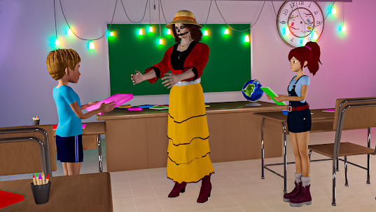 Jogos 3D de professor maluco