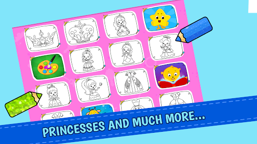 Coloração com glitter princesa – Apps no Google Play