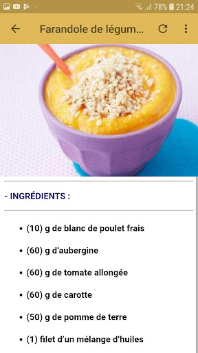 Download Recettes Pour Les Bebe 4 6 Mois Offline Free For Android Recettes Pour Les Bebe 4 6 Mois Offline Apk Download Steprimo Com