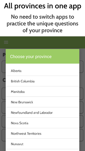 Canadian Citizenship Test 2024 Screen 2