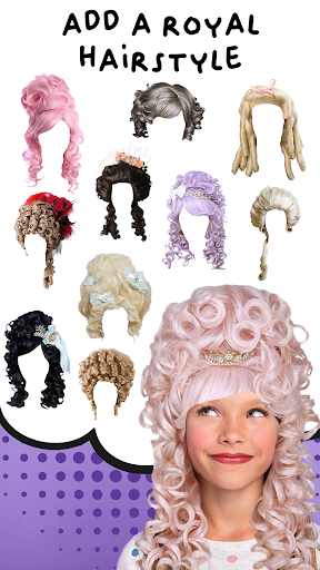 Android application Queen Dresses & Hairstyles screenshort
