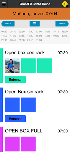 Santo Reino CrossFit Screen 2