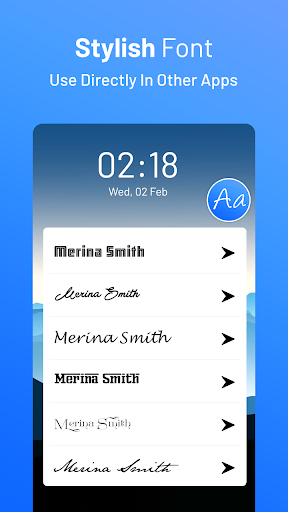 Stylish Fonts - Fonts Keyboard Screen 3