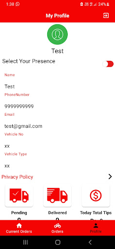GeeDee DeliveryBoy Screen 3