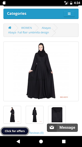 Shiddat- Islamic Shopping App Screen 2