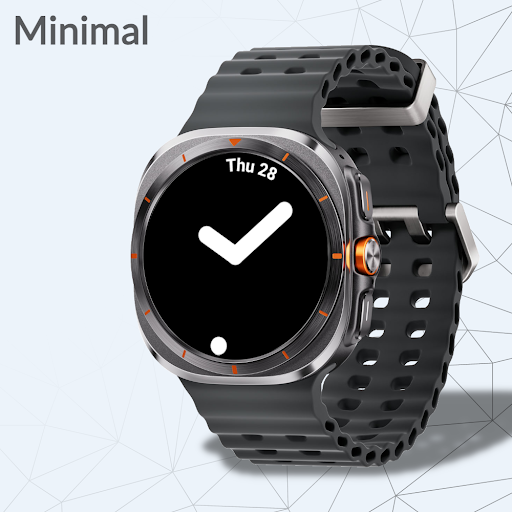 Minimal Watch Face Screen 3