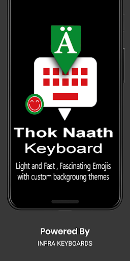 Android application Nuer English Keyboard by Infra screenshort