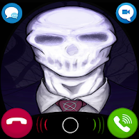 Scary video call, chat with slenderman simulator