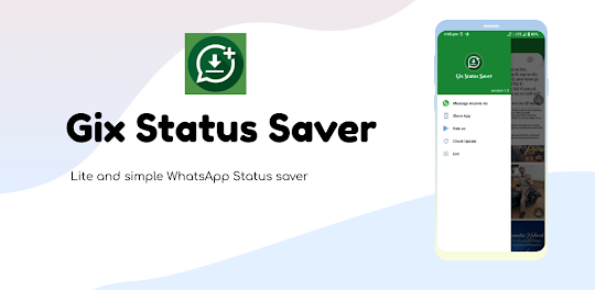 Gix WhatsApp Status Saver