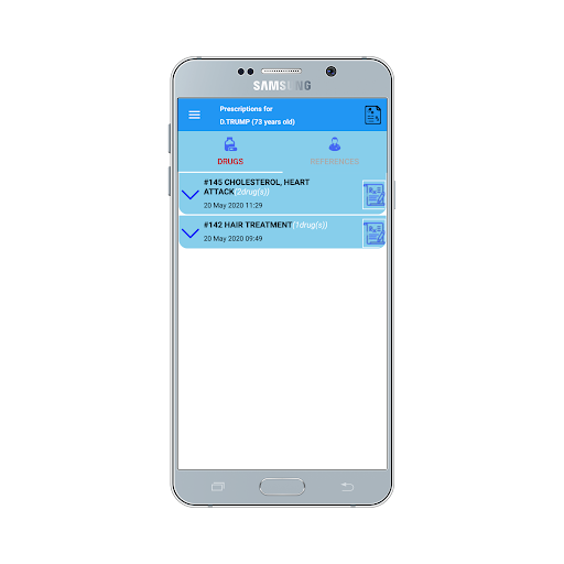 Android application DR Prescription-AnyHealthcare screenshort