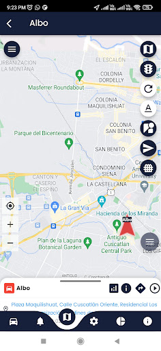 Android application NAVSTAR GPS screenshort