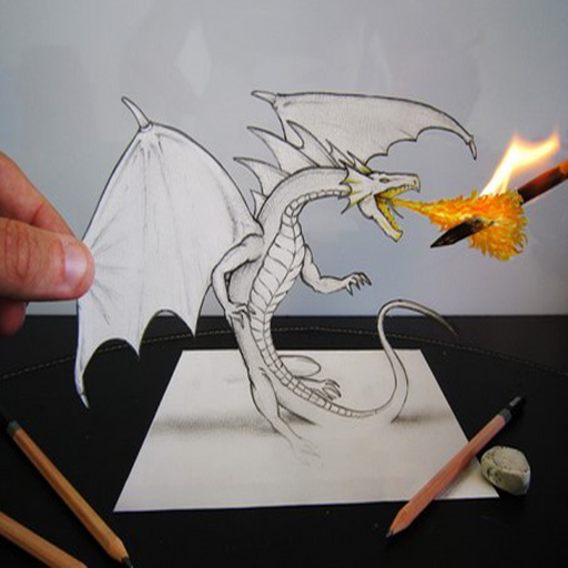 cool 3d drawings