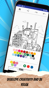 Desenhos para colorir Caminhão – Apps no Google Play
