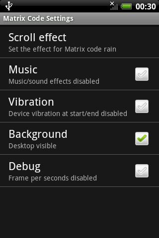 Matrix Code Screen 2