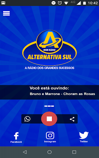 Web Rádio Alternativa Sul Screen 2