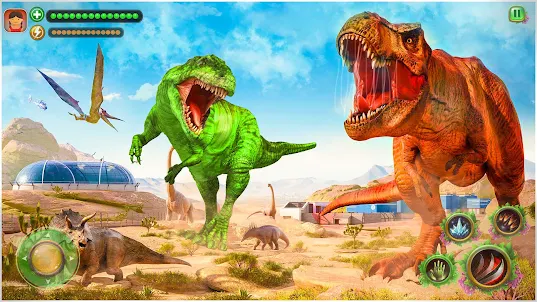 Dinosaurier-Sim: Dino-Angriffs