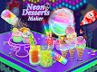 screenshot of Rainbow Unicorn Desserts Maker