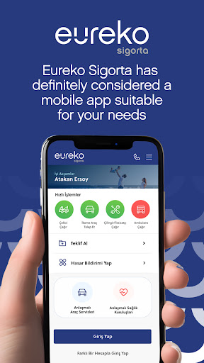 Android application Eureko Sigorta screenshort