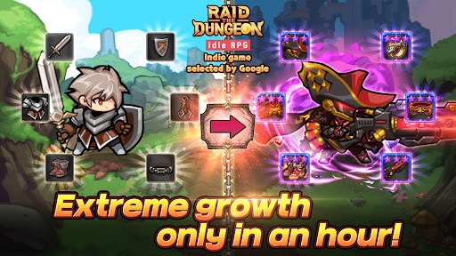 Raid the Dungeon : Idle RPG - Role Playing - games