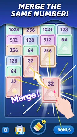 Game screenshot Merge Card : Make 2048 hack