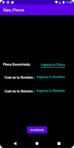 Buscar Mi Placa Screen 2