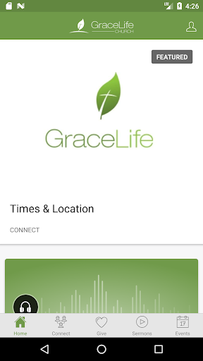 Android application GraceLife Church Edmonton screenshort