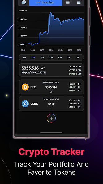 The Crypto App - Coin Tracker banner