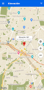 Captura 7 Mapa de coordenadas GPS android