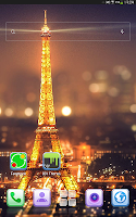 paris gece teması APK Ekran Görüntüsü Küçük Resim #8