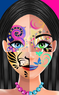 DIY Paper Doll : Face Paint - Screenshot 2