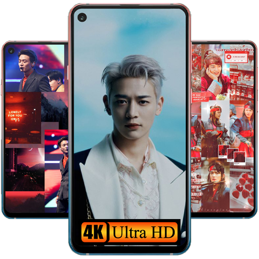 Minho (SHINee) Wallpaper HD 4K logo