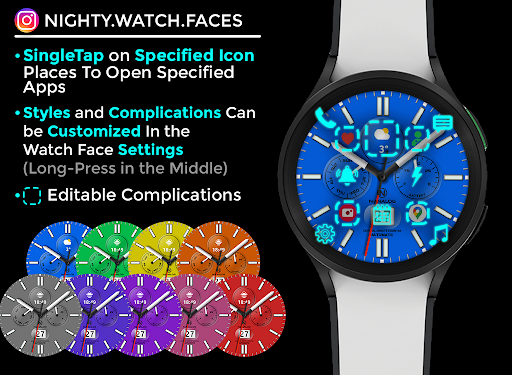 Nighty Analog 04 - watch face