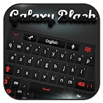Cover Image of Download Black Keyboard for Galaxy 2.1 APK