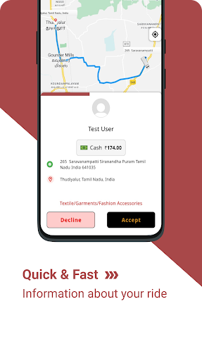 Wiwo Freight User Screen 2