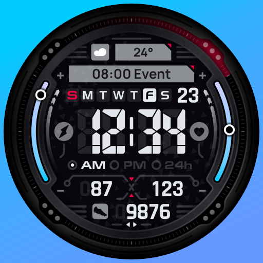 SH045 Watch Face, WearOS watch logo