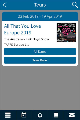 My Tour Book (mytrbk.com) Screen 2