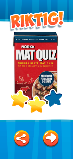 Norsk Mat Quiz 3 Screen 2