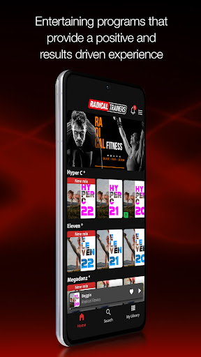 Android application Radical Trainers screenshort