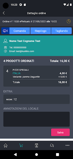Kuokko Ristorante Pro Screen 3