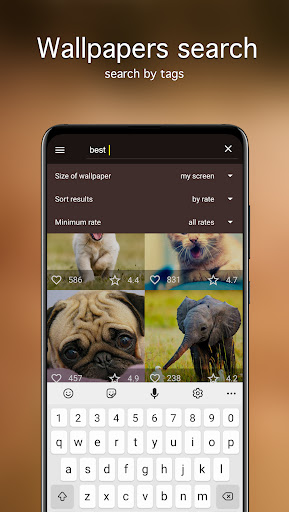 Cute Animal Wallpapers PRO Screen 3