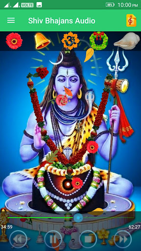 Shiv Bhajans Audio Screen 2